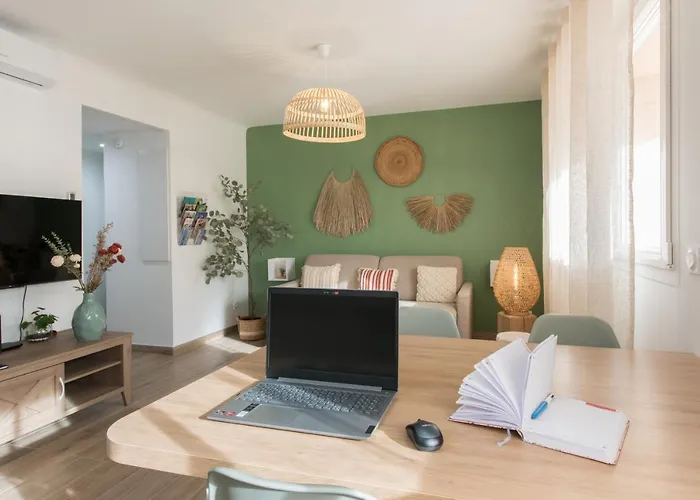 Le Med - Apartment T2 Confort - Proche plage - Clim - Parking privé
